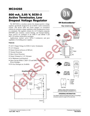 MC34268DR2 datasheet  